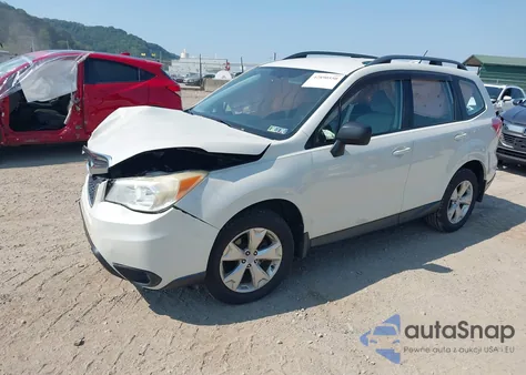 2015 Subaru Forester 2.5I from USA, damaged, VIN JF2SJABC3FH554860